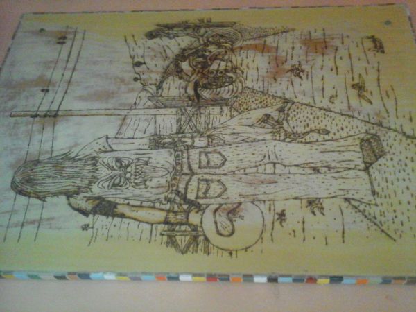 Quadro "Os motoqueiros"