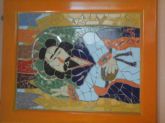 Quadro religioso "São João" do nordeste