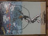 Quadro "O Pescador" em mosaico