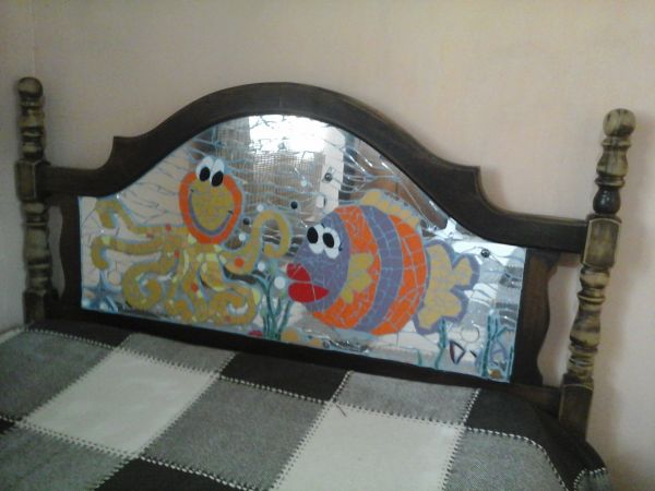 Cama espelhada